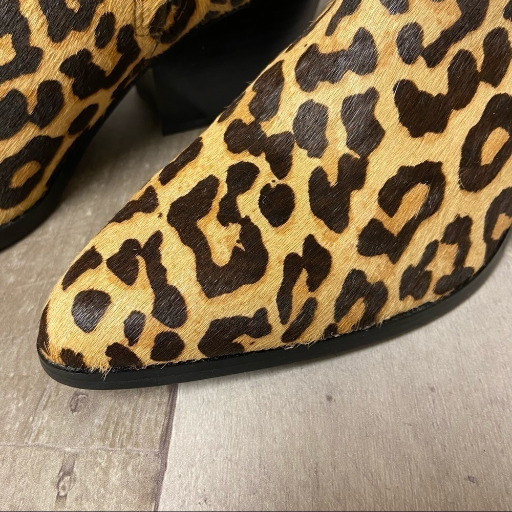 Bleecker & Bond Animal Print Riley Bootie Size 7.5 - Picture 10 of 11